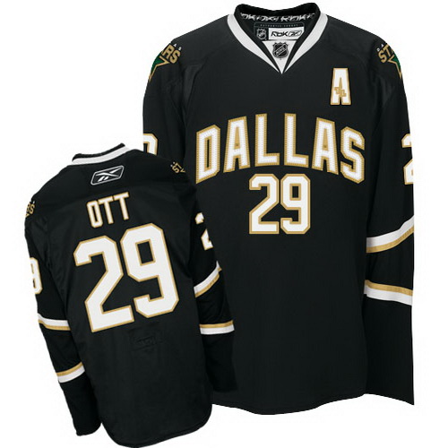 durable Black Hockey NHL Dallas Stars 29 Steve Ott Jersey